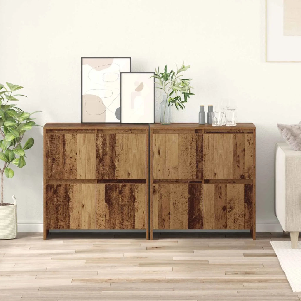 Credenza | Sideboards 2 pcs Legno vecchio 70 x 41 x 75 cm