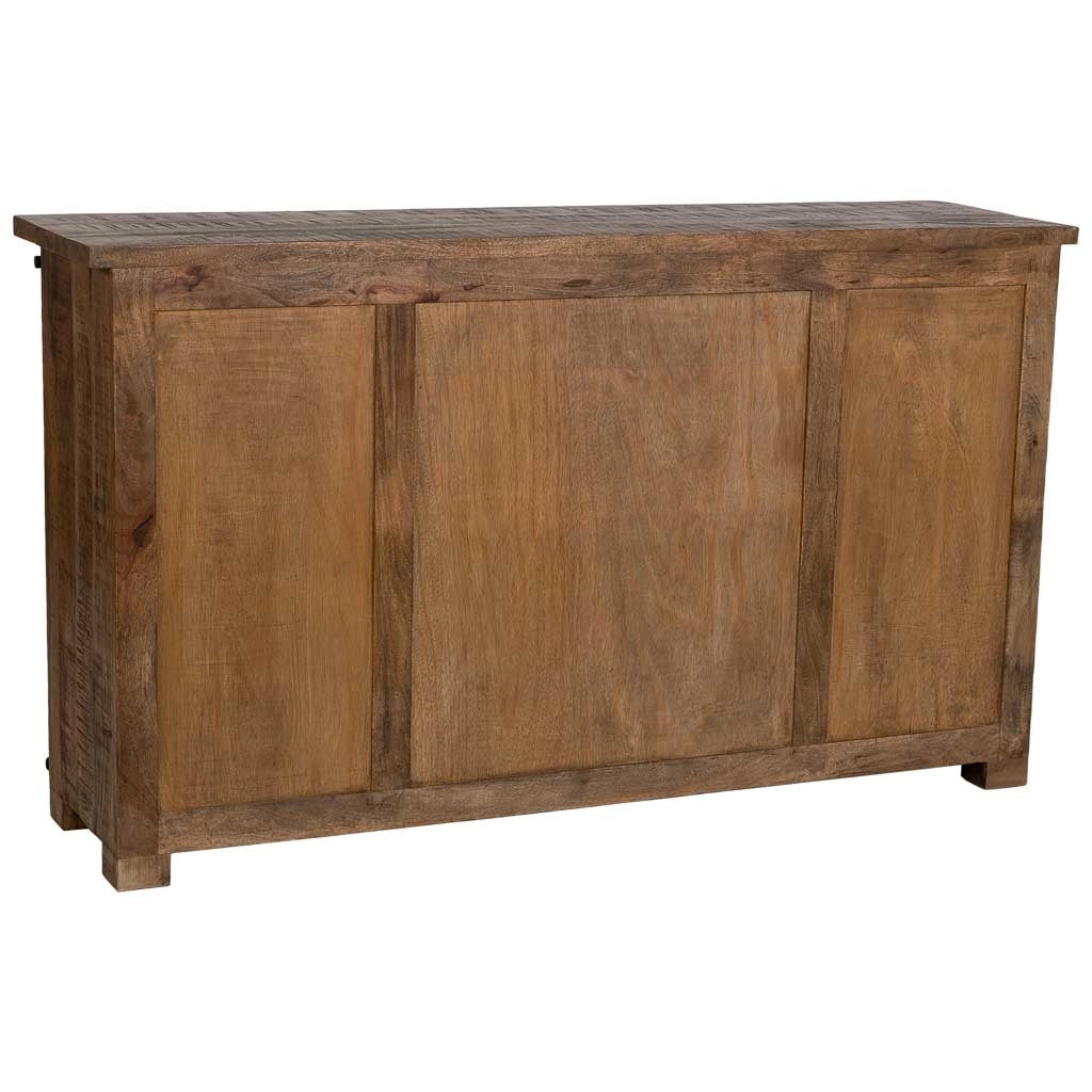Credenza in legno marrone 160x42x92h cm