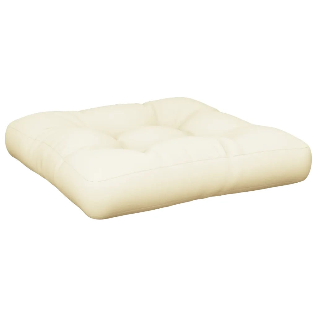 Cuscini per Pallet 2 pz Crema in Tessuto 360669
