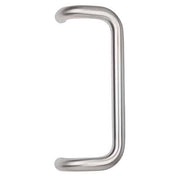 MANIGLIONE INOX 'NEVADA' Ø 32x382 mm, Inter. 350 mm - Colore Nero - 2 pezzi- FIMET MANIGLIE