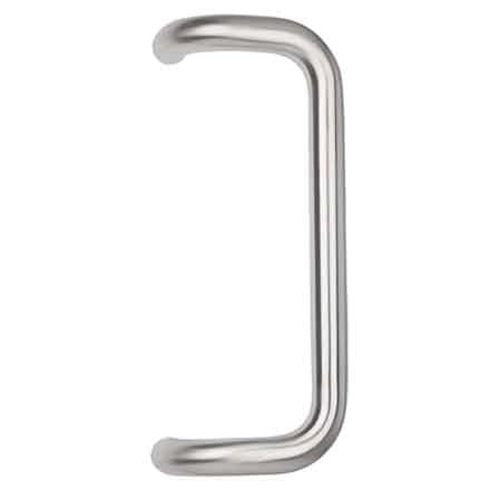 MANIGLIONE INOX 'NEVADA' Ø 32x382 mm, Inter. 350 mm - Colore Nero - 2 pezzi- FIMET MANIGLIE