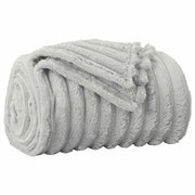 Coperta Grigio 200 x 150 cm Panno