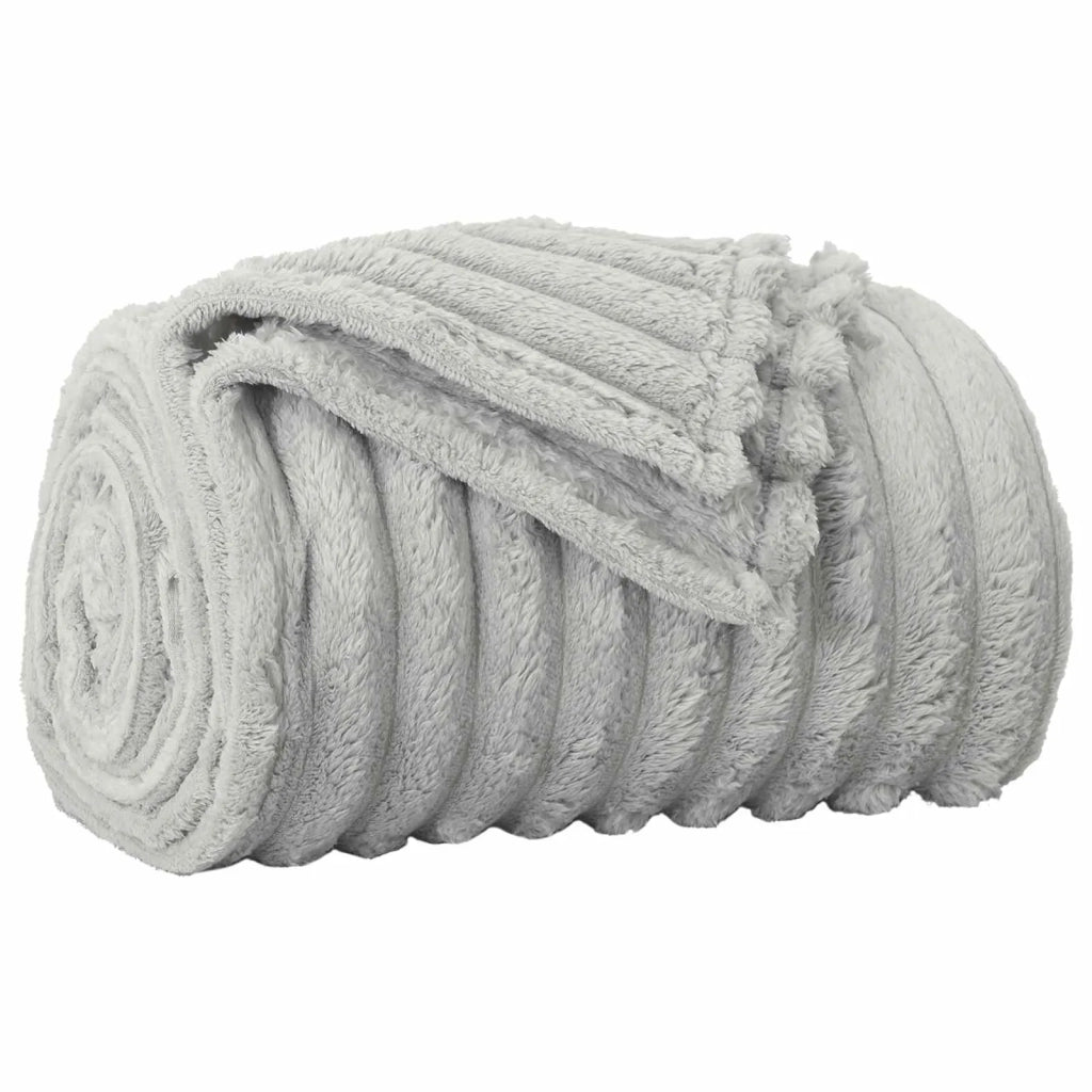 Coperta Grigio 200 x 150 cm Panno