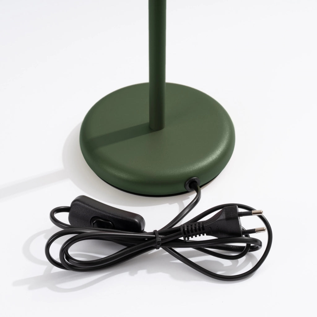 Lampada da tavolo KARBON verde oliva