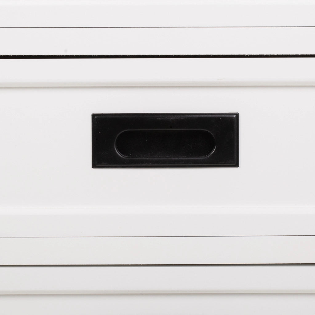 Settimanale in legno 45x35x90, bianco