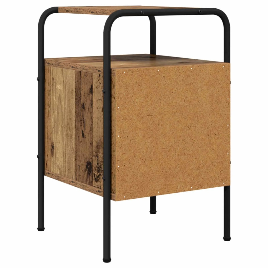 Armadio da Notte 2 pz Legno antico Legno ingegnerizzato 8007596