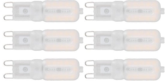 Lampada LED Dimmerabile 5W - Tipo G9 - Risparmio Energetico - Protezione Oculare - Installazione Compatta - Durata 50.000 Ore