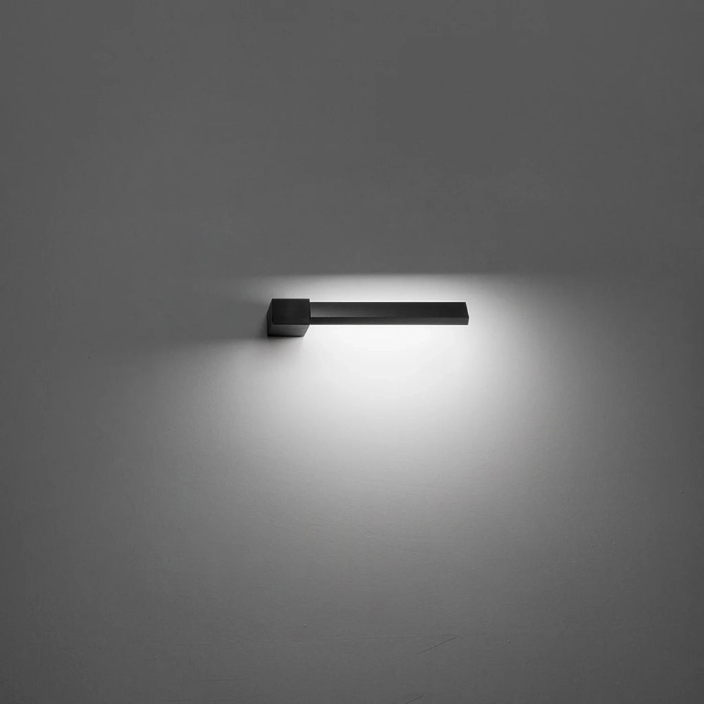 Applique Moderna Elle Alluminio Nero Acrilico Led 14W Cct 3000/4000/6000K