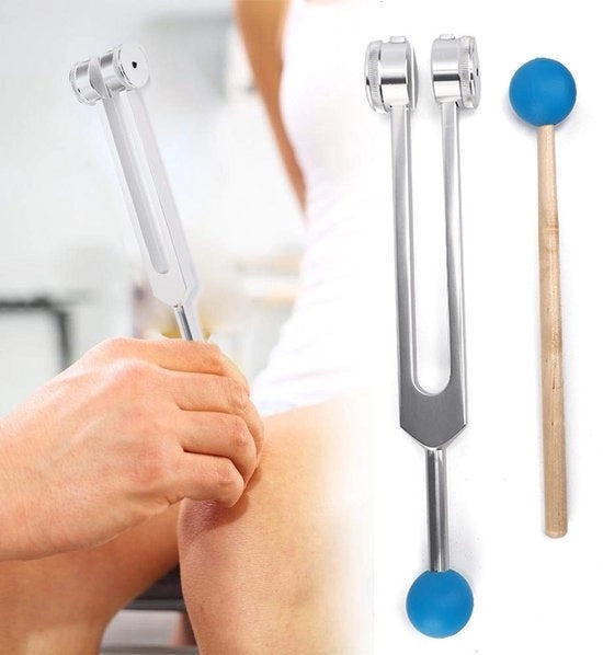Vitamine per la salute - Manubrio 136,1 Hz - Lega di alluminio - Leggero - Duraturo - Terapeutico - Ideale per la pulizia del corpo e della mente - Strumento sonoro