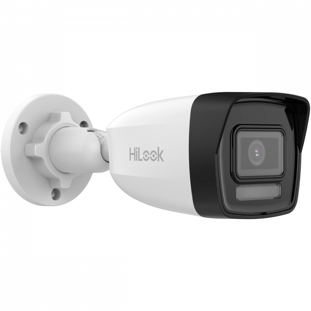 Telecamera Bullet IP, 6 MP ottica 2.8 mm doppia illuminazione  microfono