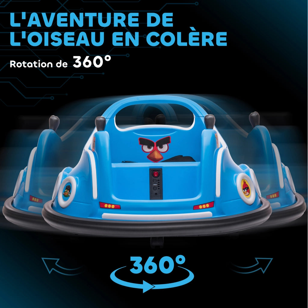 Auto elettrica per bambini ¨C Minimal ¨C blu 73x73x44 cm