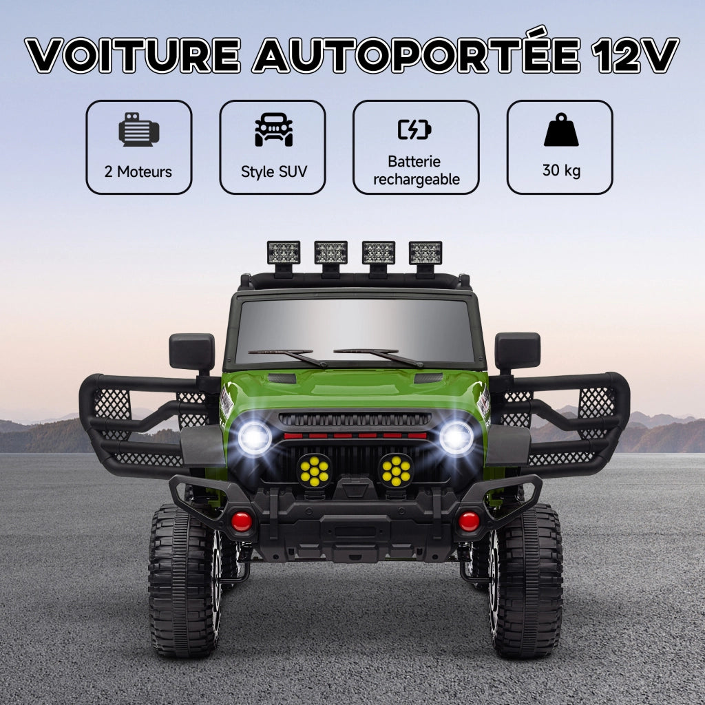 Auto elettrica per bambini ¨C Minimal ¨C Verde