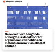Tas di Organizzazione Creativa - Tas da Parete - Borsa da Studio - Materiale Oxford - Pratica e Affidabile