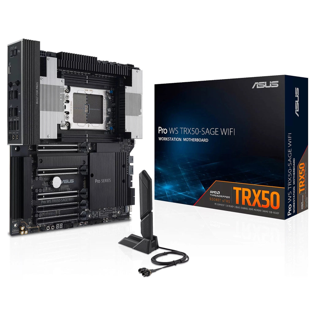 Asus pro ws trx50-sage wifi amd trx50 socket str5 ssi ceb - 90MB1FZ0-M0EAY0