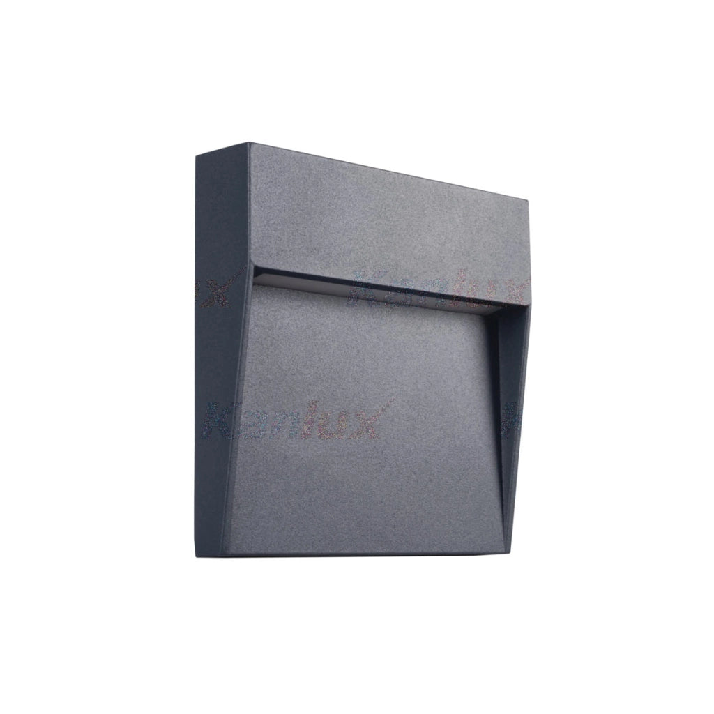 Applique esterna Kanlux DULI LED 4W 4000K antracite IP54