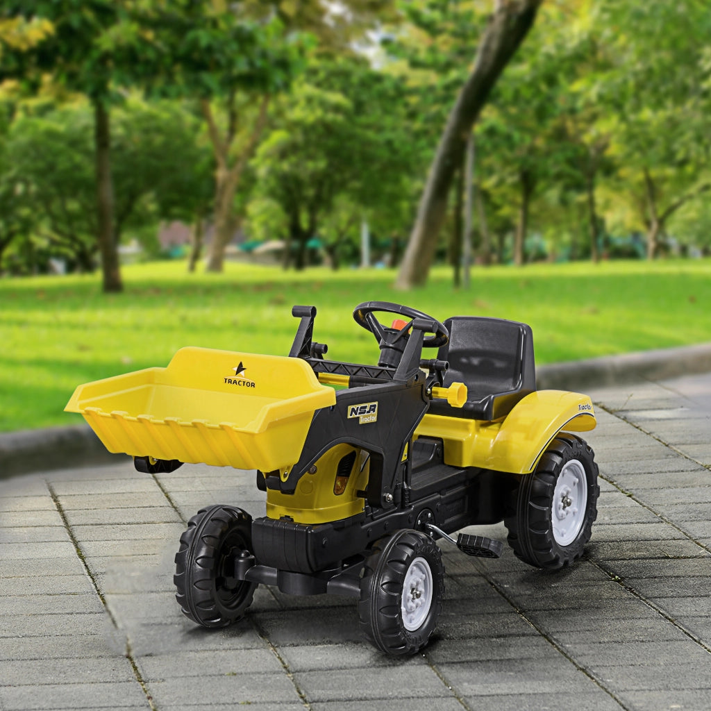 Tavolo da gioco per bambini ¨C zephmum ¨C giallo 114x41x52 cm