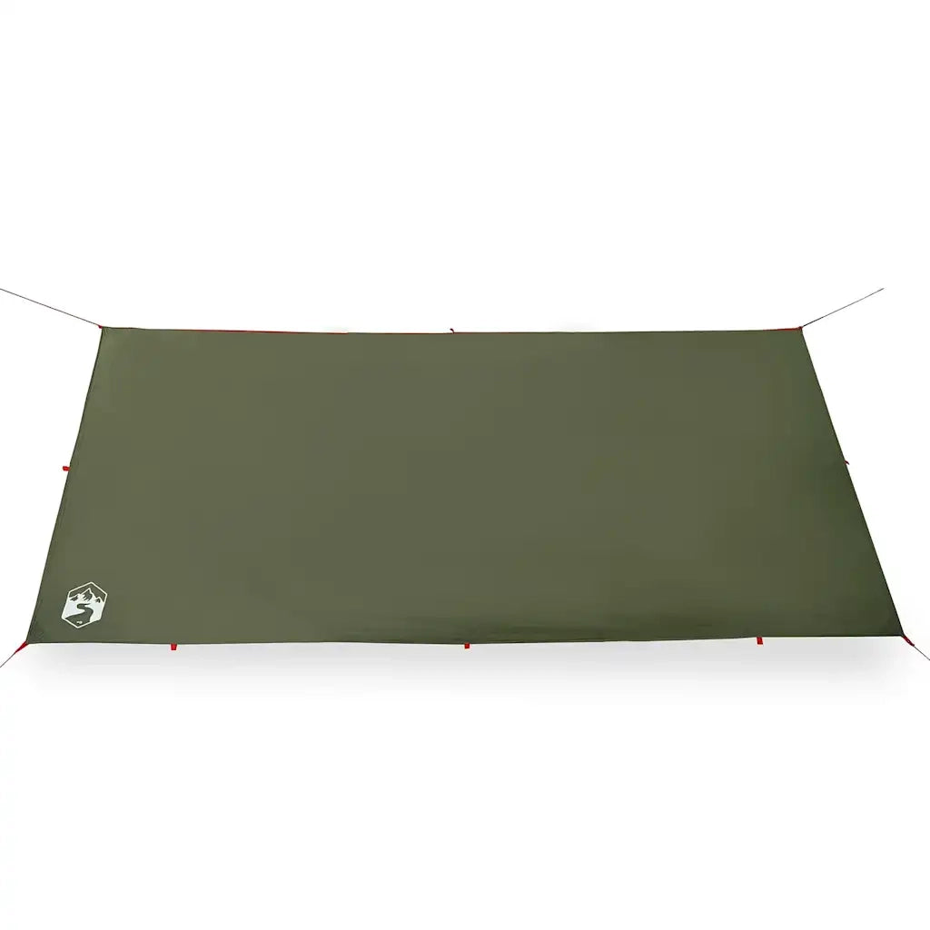 Telone da campeggio | Tenda da campo Verde Oliva 366x306 cm Impermeabile