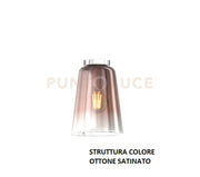 PLAFONIERA OTTONE SAT. 1 LUCE RAME 1164OS-PL1-RA