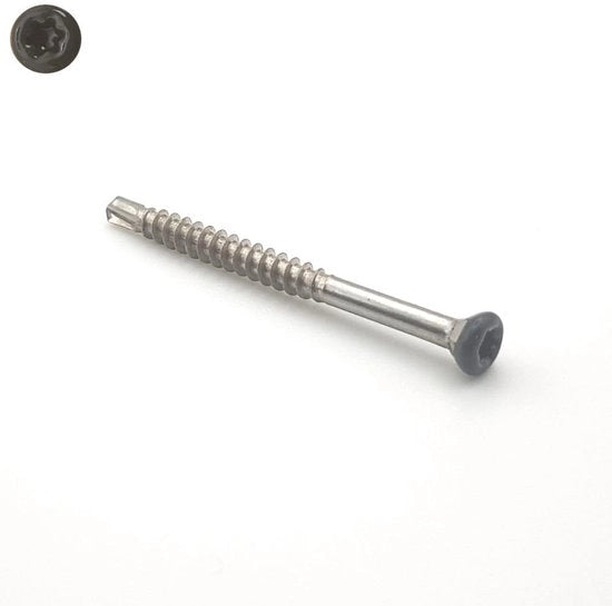 Viti self-tap in acciaio inossidabile - RAL 7016 - 100 pezzi