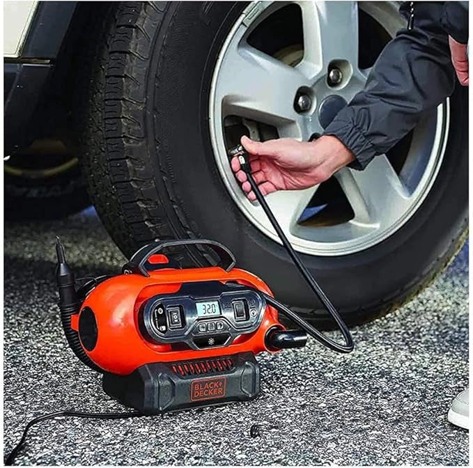 Compressore auto Black & Decker 230v Ac/18V BDCINF18N