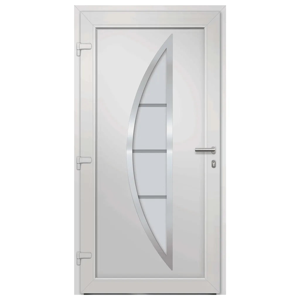 Porta di Ingresso Bianca 98x208 cm 279202