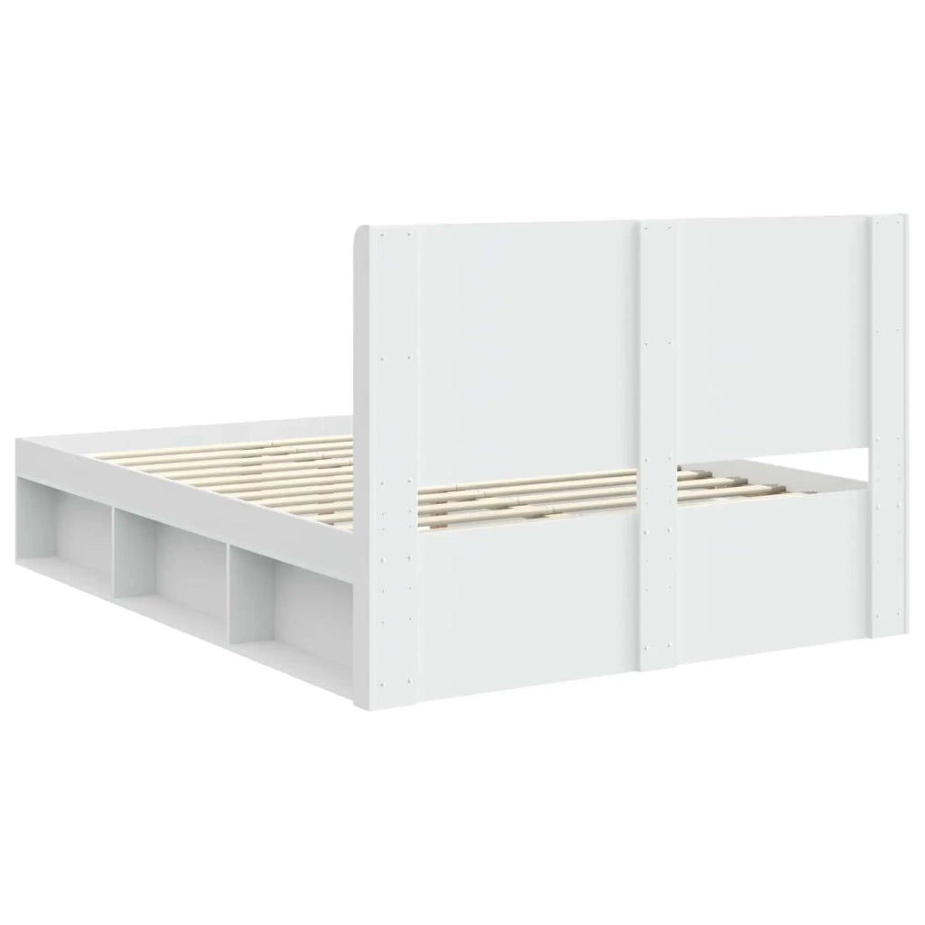 Letto da camera | Struttura del letto con stoccaggio e testata 3 pcs