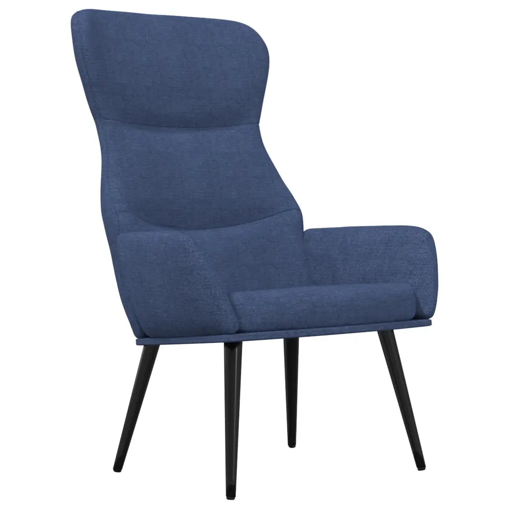 Sedia Relax Blu in Tessuto 341075