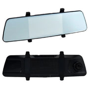 Trade Shop - Videocamera Dash Cam Per Auto 5,5" Touch Screen Specchietto Retrovisore Q-ca579 -