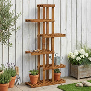 Supporto per piante Naturale 68 x 23,5 x 140 cm 903096