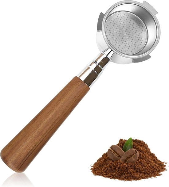 51 mm filtro per macchina del caffè senza pavimento - filtro per macchina del caffè per EC680 EC685 - filtro per tre orifizi - filtro per macchina del caffè EC680 - accessorio per estrazione del caffè con doppio beccuccio.
