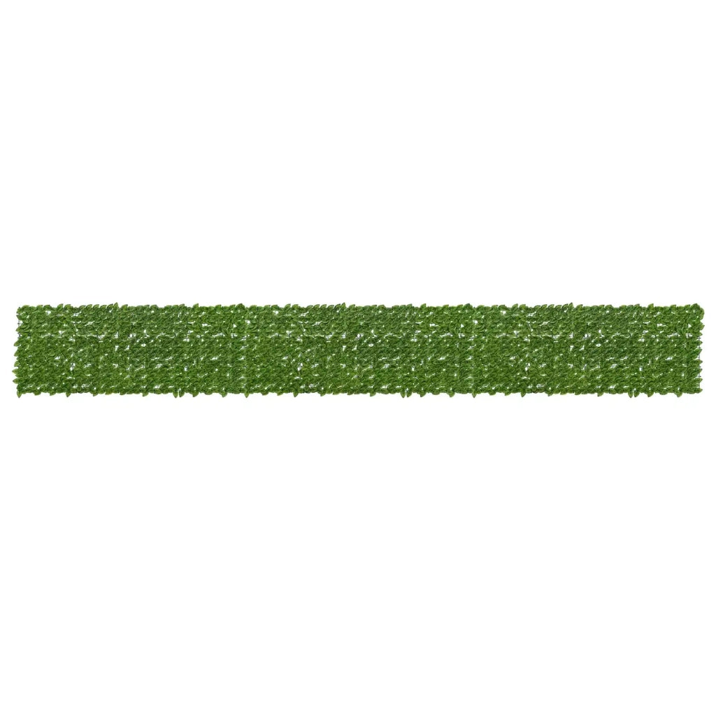 Schermo per balcone con foglie Verde e Giallo 600 x 75 cm 42040641
