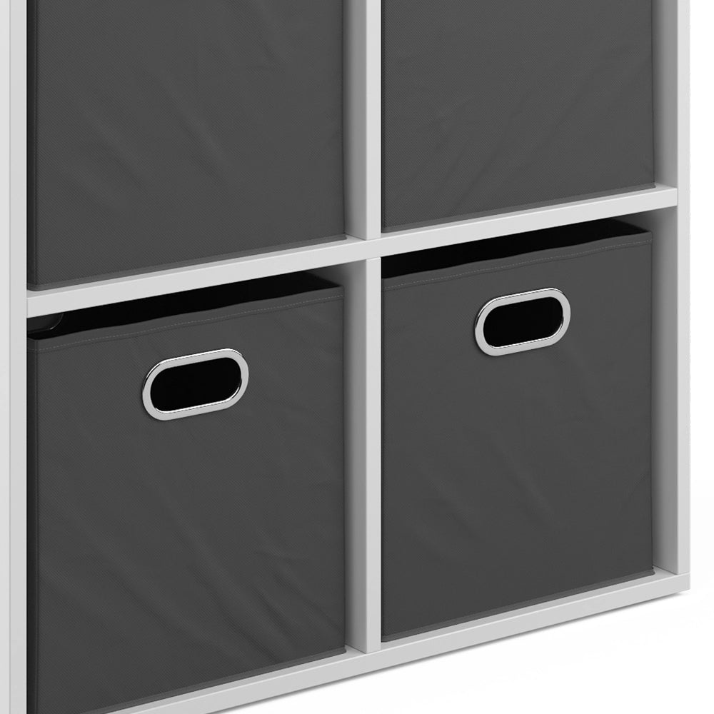 Vicco Libreria Bianco 72 x 90.2 cm con 4 scatole pieghevoli