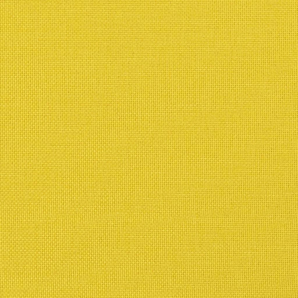 Divano letto in tessuto giallo chiaro 02_0020417