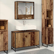 Mobile da Bagno Legno vecchio 90 x 33 x 60 cm Legno multistrato 883617