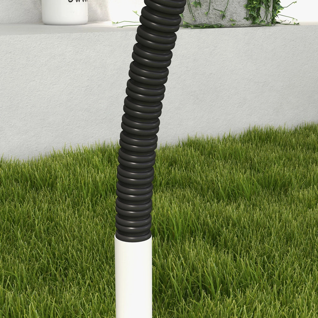 Set Agility per Cani 4 Pezzi ¨C Xylo ¨C con Picchetti e Borsa, 89x69x99 cm, Bianco e Nero