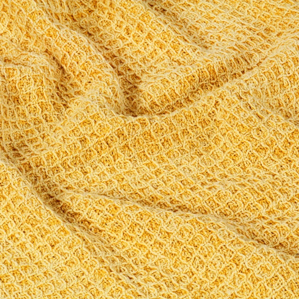 Copriletto in Cotone 160x210 cm Giallo Senape 133762