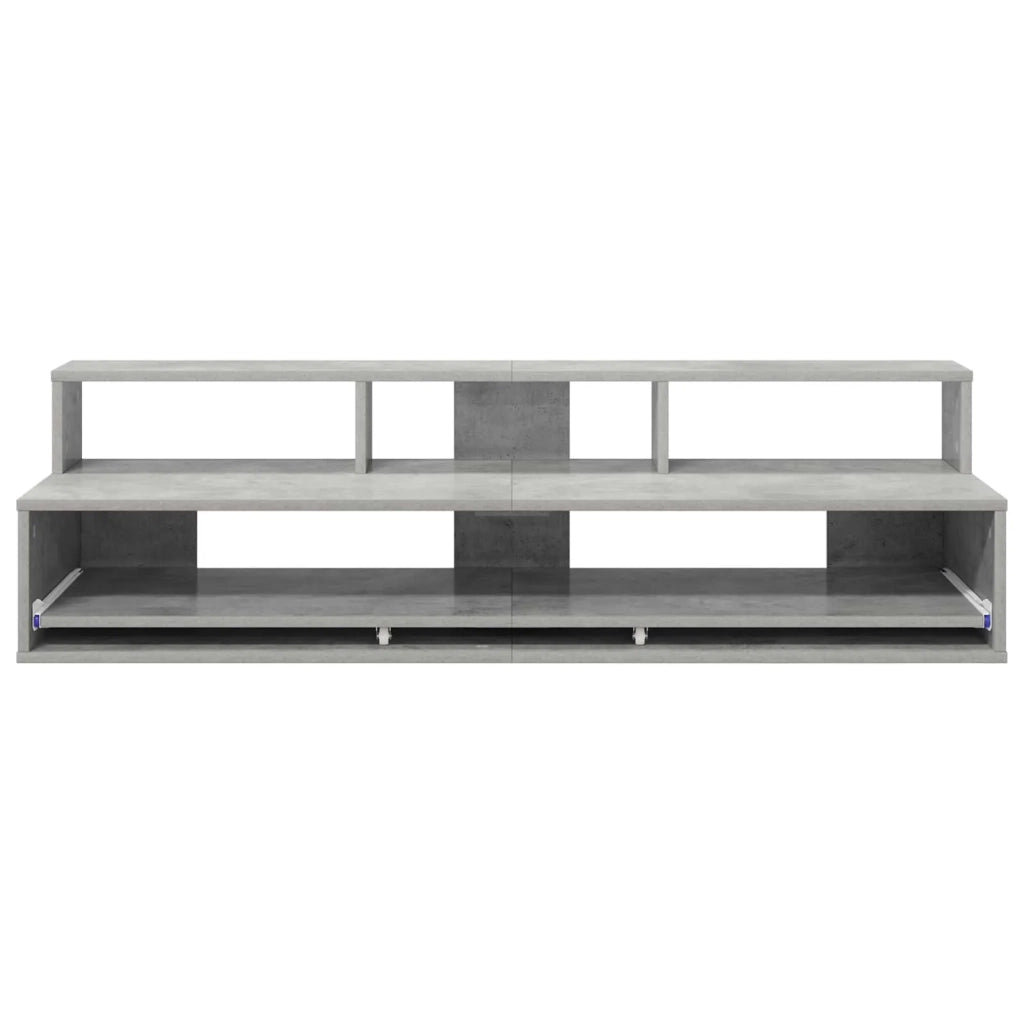 Scrivania studio Grigio Cemento 130 x 42,5 x 36 cm 8006727