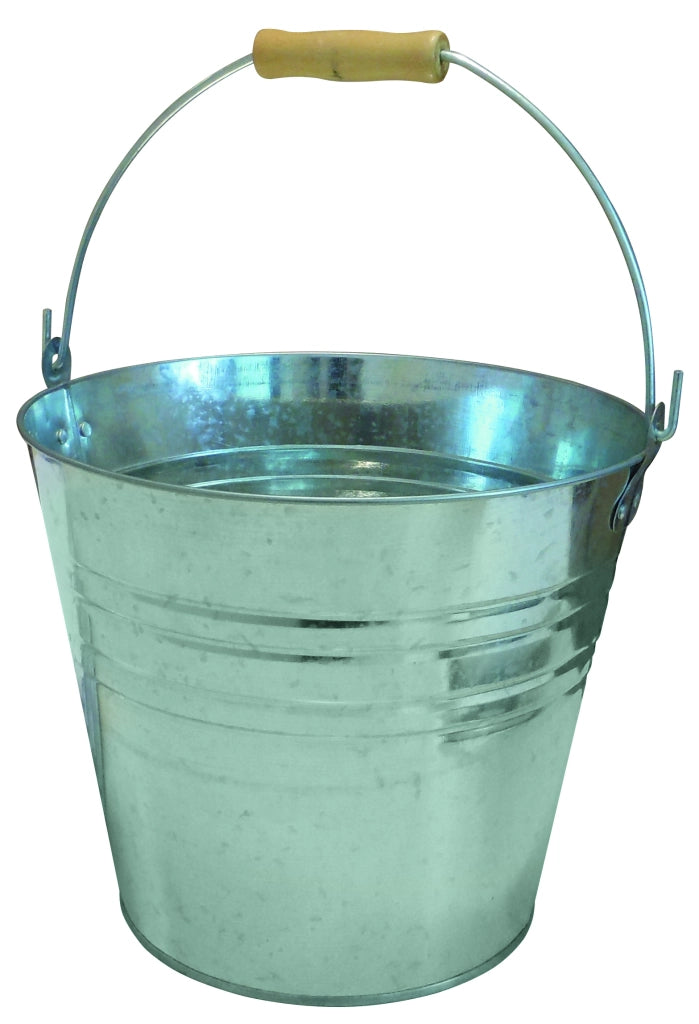 UTILIA SECCHIO IN LAMIERA ZINCATA lt.12