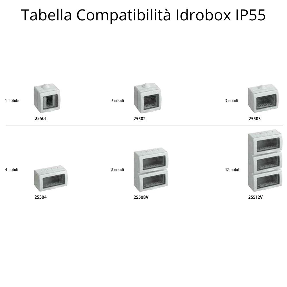 Presa bivalente bipasso serie matix bianco standard italiano am5180