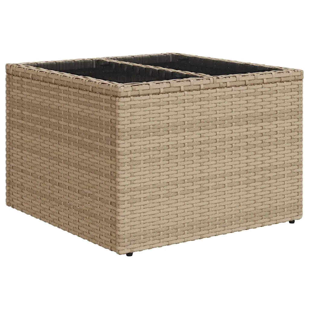 Set Divano da Giardino 6 pcs Beige e grigio polyrattan 3355609