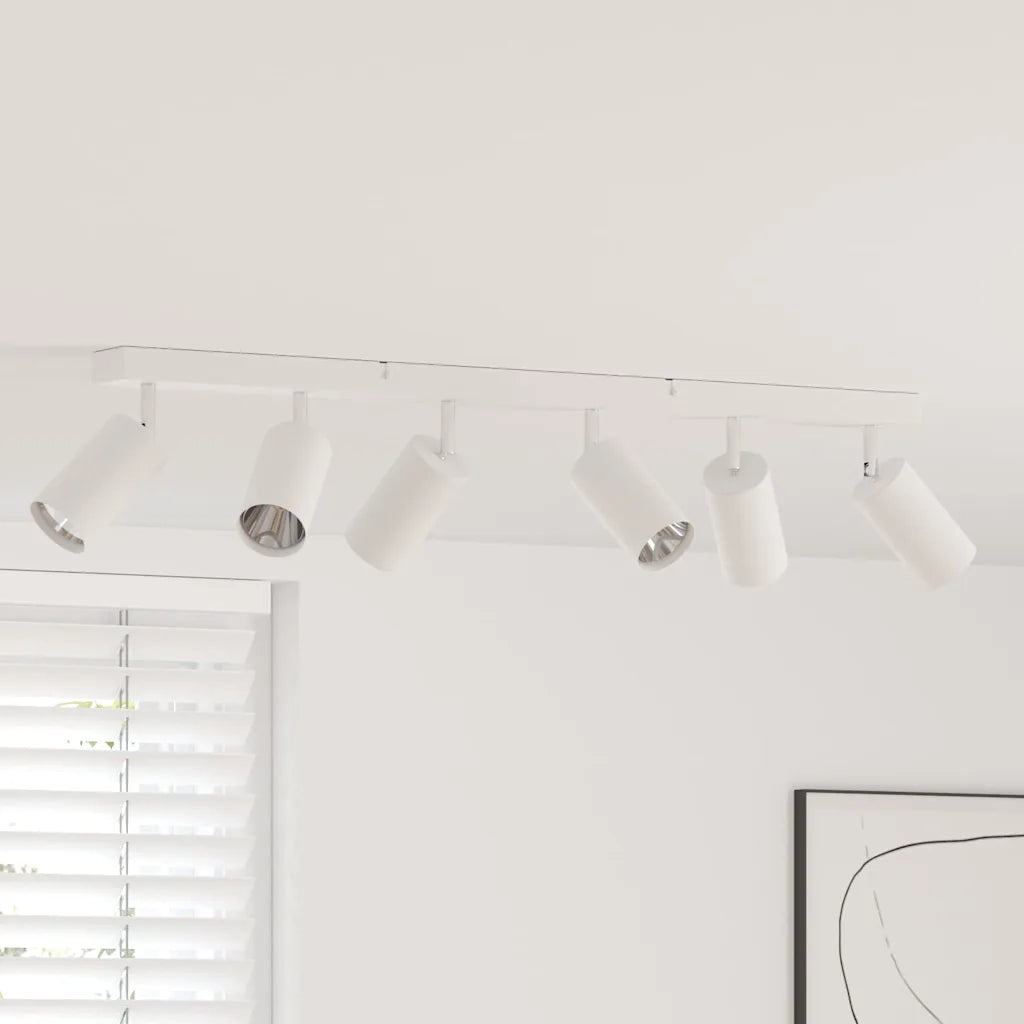 Faretto da soffitto Bianco 73 x 6 x 16 cm Metallo 4108204
