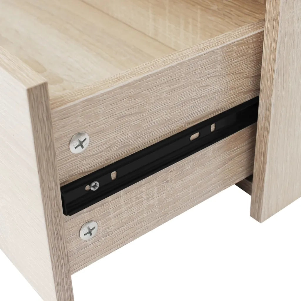 Credenza con 4 Cassetti-Buffet 60x30,5x71 cm Colore Rovere