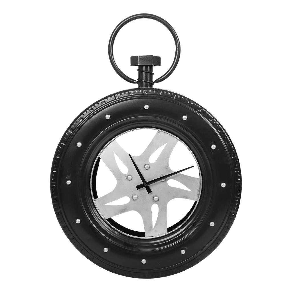 Orologio in metallo nero 51x14,5x72h