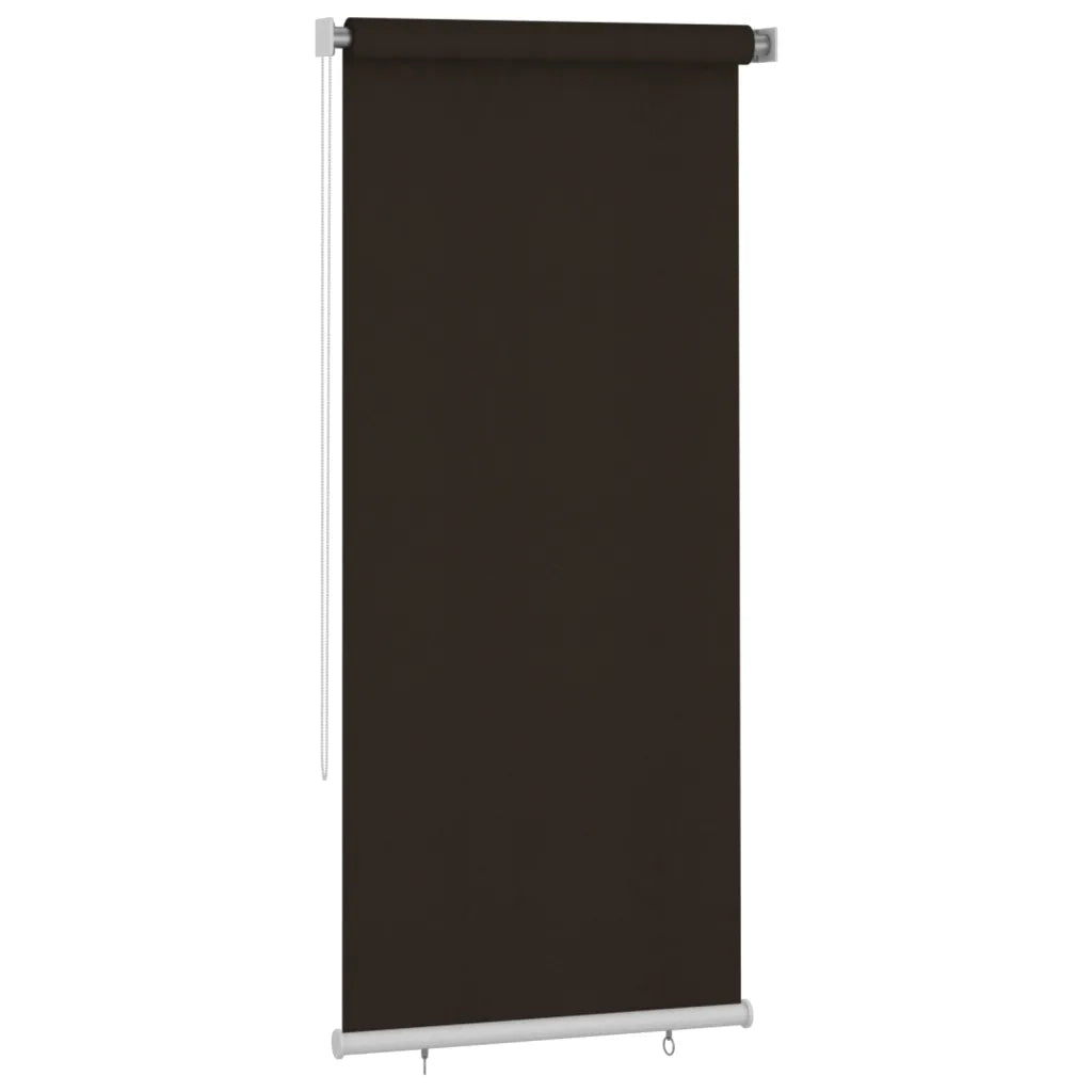 Tenda a Rullo per Esterni 105(L)x230(A) cm Marrone HDPE 312980