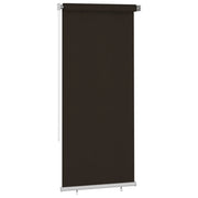 Tenda a Rullo per Esterni 105(L)x230(A) cm Marrone HDPE 312980