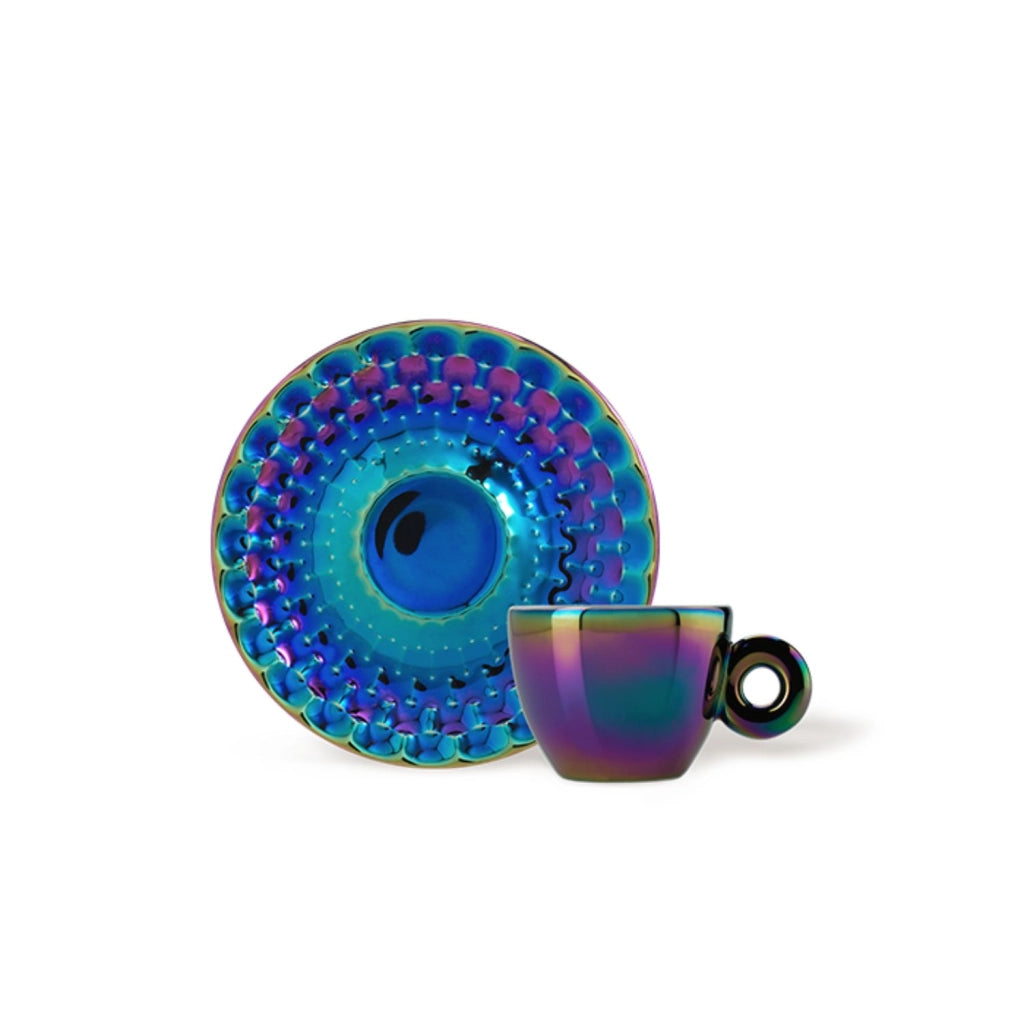 Illy Kit Tazzine John Armleder 2 Tazzine + 2 Piattini