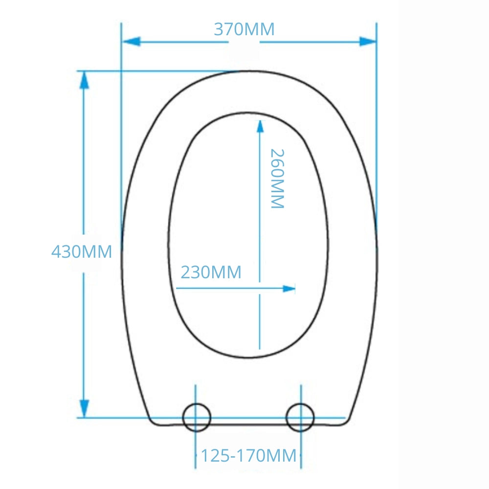 Sedile coprivaso sedile universale in legno noce elegante e resistente