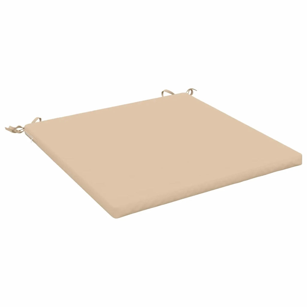 Cuscino per Sedia in Unico Pezzo SOEST 100% Poliestere Crema 944955