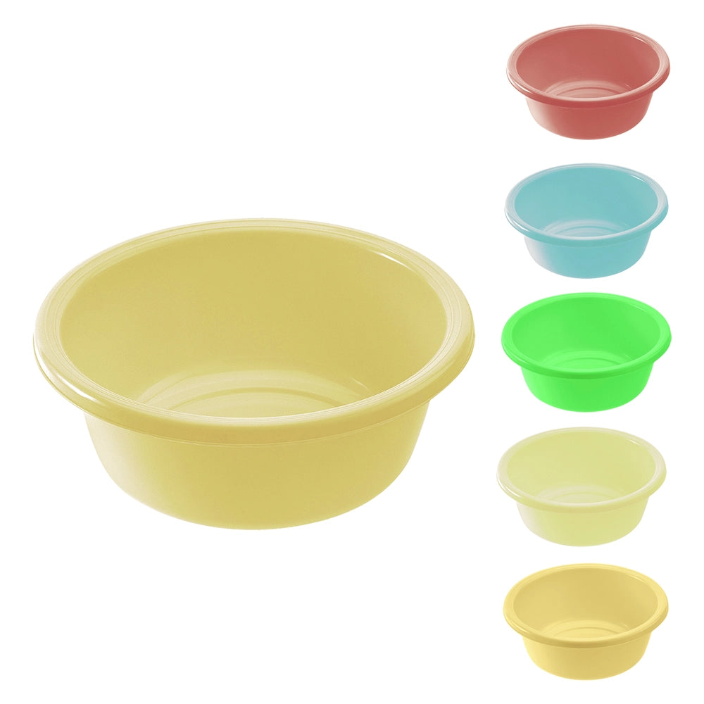 1pz bacinella rotonda ã˜ 28 x h.11 cm / 4 lt - panna cod:ferx.8410851nlm