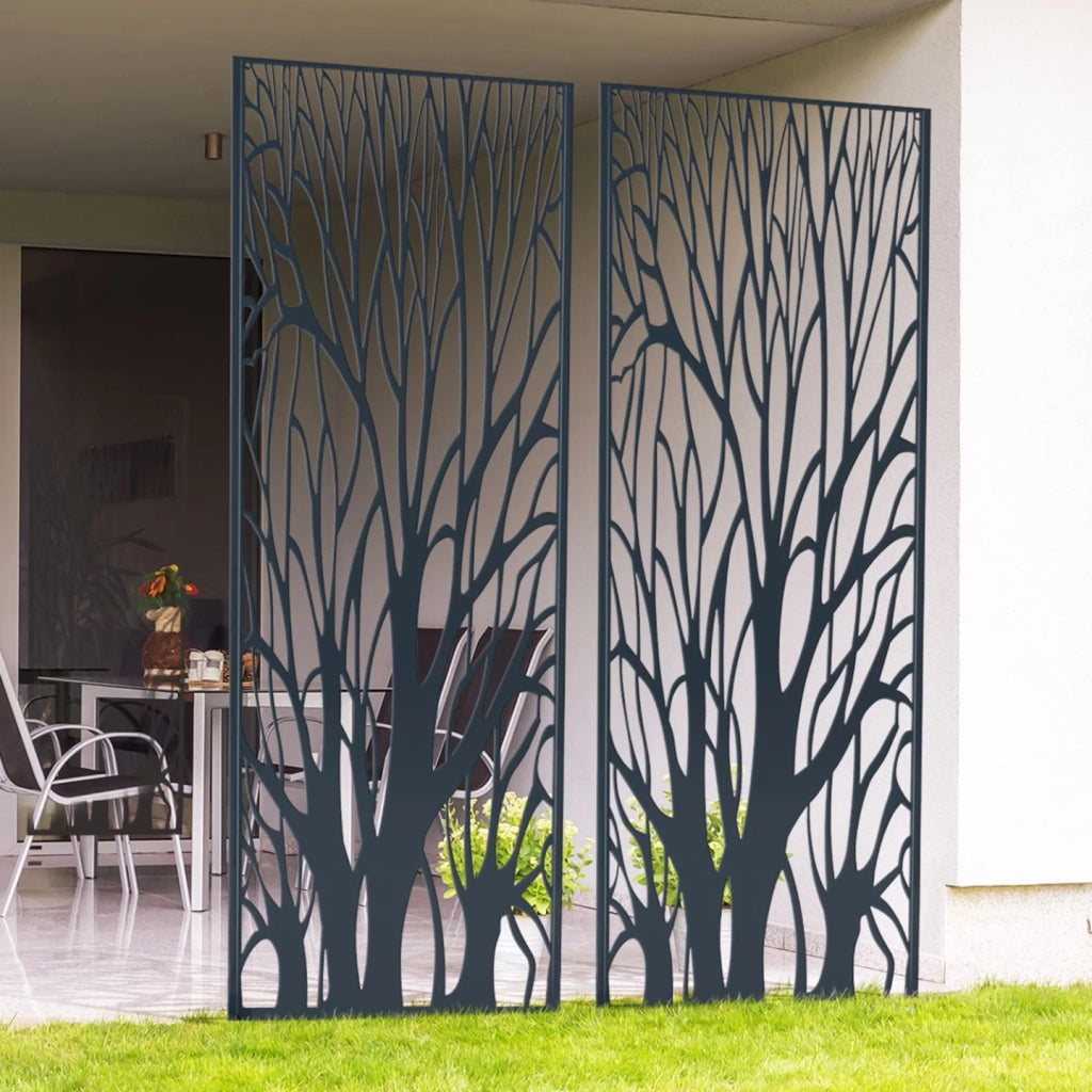 IDMarket - Pannello decorativo universale 150 x 50 cm ERA grigio